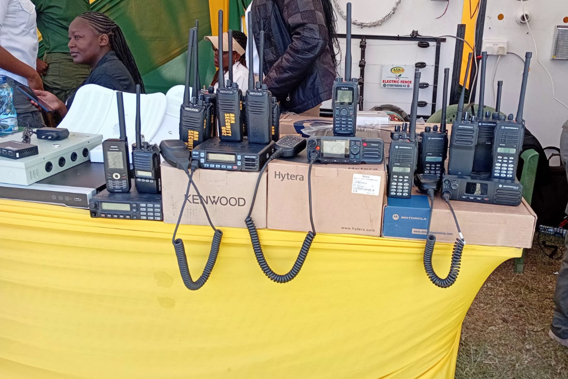 Professional two-way radio communication equipment